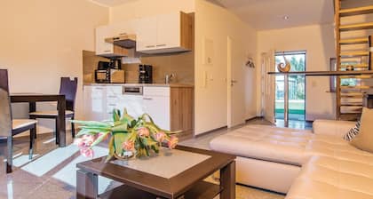 Acogedora casa en Pinnow con cocina.
