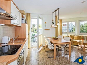 Fridge, oven, dishwasher, coffee/tea maker - Dune Residence C 12 - DR C 12 - (Heringsdorf)