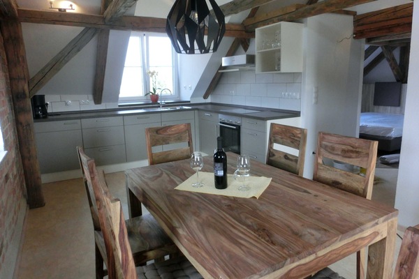 Essbereich und Küche