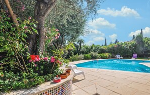 Pool - 3 bedroom gorgeous home in Grasse (Grasse)