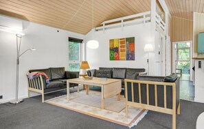 Fernseher, Kamin, DVD-Player