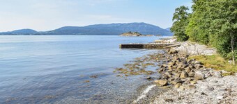 Fantastiskt hem i Fusa med bastu