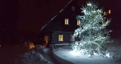 Holiday home with stylish wooden furniture