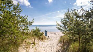 Am Strand, Angeln