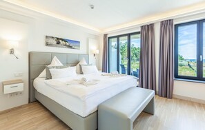 1 Schlafzimmer, Reisekinderbett, kostenloses WLAN, Bettwäsche