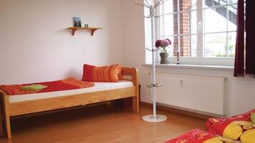 2 chambres, draps fournis