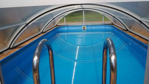 Holiday home with outdoor pool