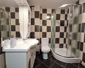 Shower - Holiday apartment with air conditioning (Baška)