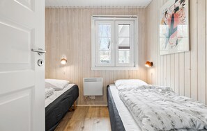 2 Schlafzimmer, Reisekinderbett, kostenloses WLAN