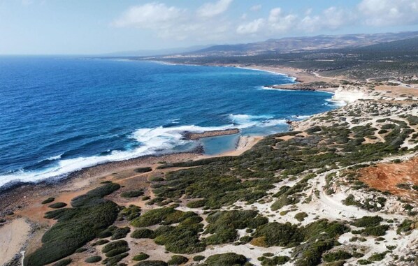 Beach nearby