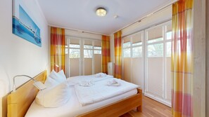 2 Schlafzimmer, Reisekinderbett, WLAN