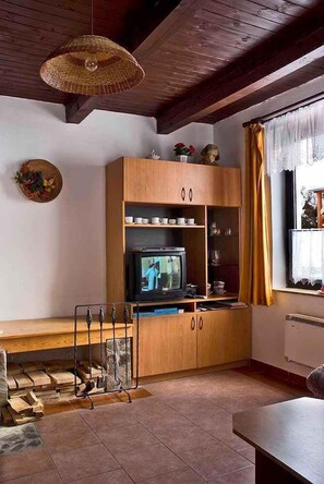 Interior - Holiday home with outdoor pool and sauna at Lake Lipno (Černá v Pošumaví)