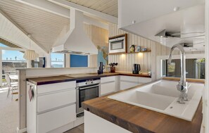 Fridge, stovetop, dishwasher