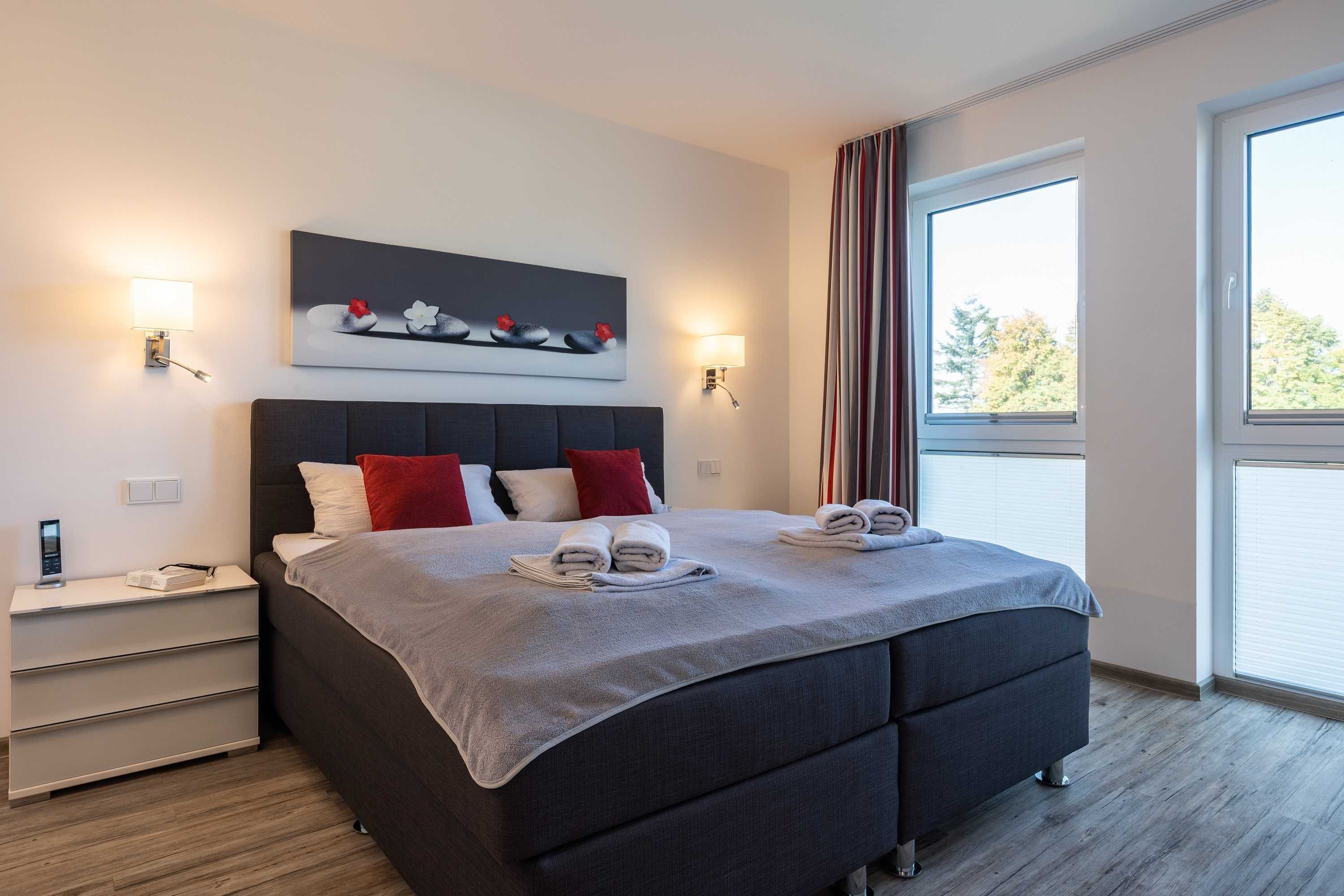 2 slaapkamers, een strijkplank/strijkijzer, wifi, beddengoed