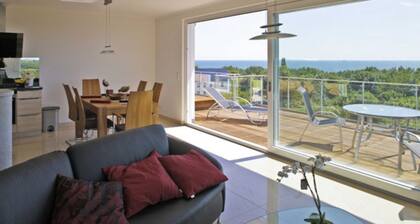 Penthaus 5 - Villa Ostseeblick 5* mit Meer- und Boddenblick