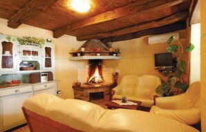 TV, fireplace, DVD player