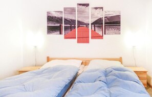 2 chambres, Wi-Fi gratuit, draps fournis