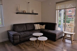 TV - Holiday arch steel, 70m² with terrace - Apartment sheet steel (Neustadt in Holstein)