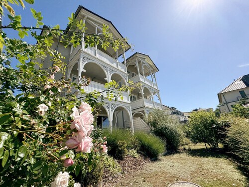 MR: Villa Wilhelmine Whg. 03 Chalk room with balcony - Villa Wilhelmine Whg. 03