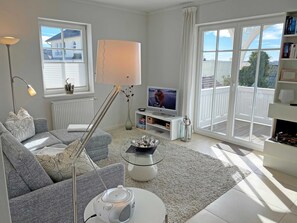 Fernseher, Kamin