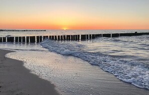 Playa en los alrededores y pesca 