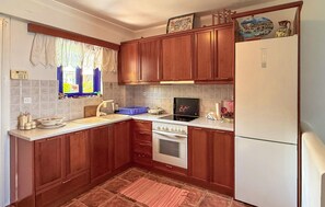 Fridge, stovetop, dishwasher