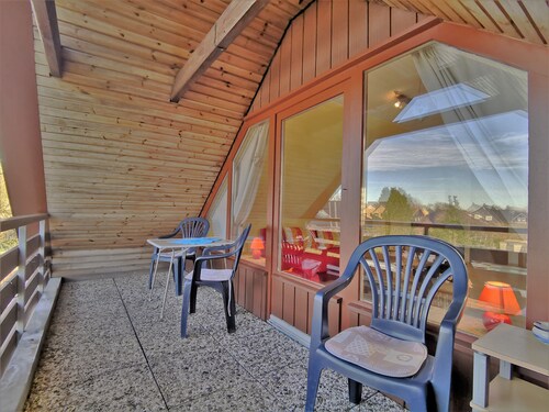 Thiessen: Ferienwohnung mit sonnigem Balkon - Ferienwohnung Thiessen