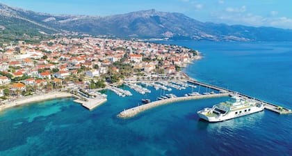 Tolles Haus in Orebic mit WLAN