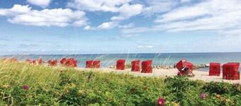Hus ved stranden i Schönhagen