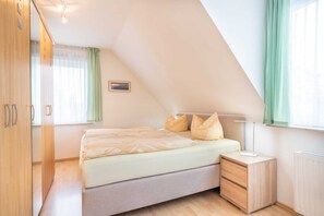 2 soveværelser, weekendseng, Wi-Fi, sengetøj