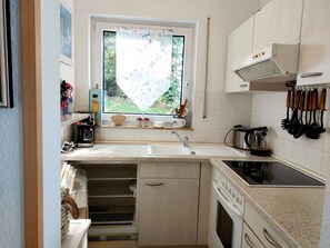 Fridge, microwave, oven - Apartment Ermine (Altenau)