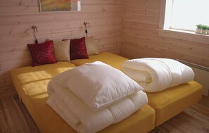 3 soveværelser, weekendseng