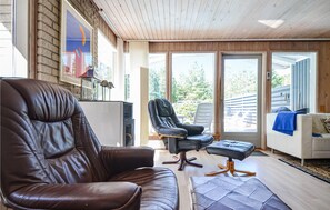 Televisión y chimenea 