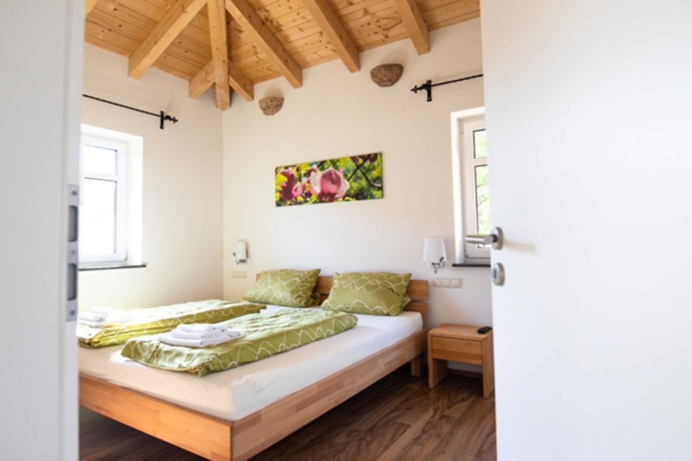 2 Schlafzimmer, Zimmersafe, Bügeleisen/Bügelbrett, Reisekinderbett