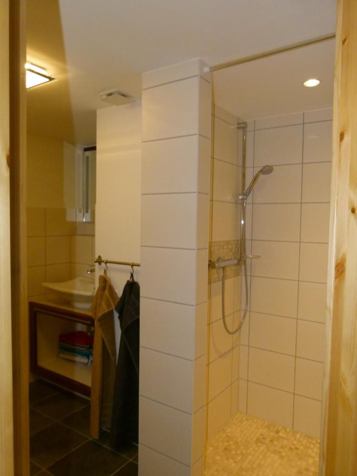 Doccia, asciugamani, sapone