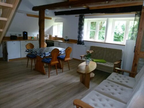 Ferienwohnung (DG) - Altes Pfarrhaus Rappin