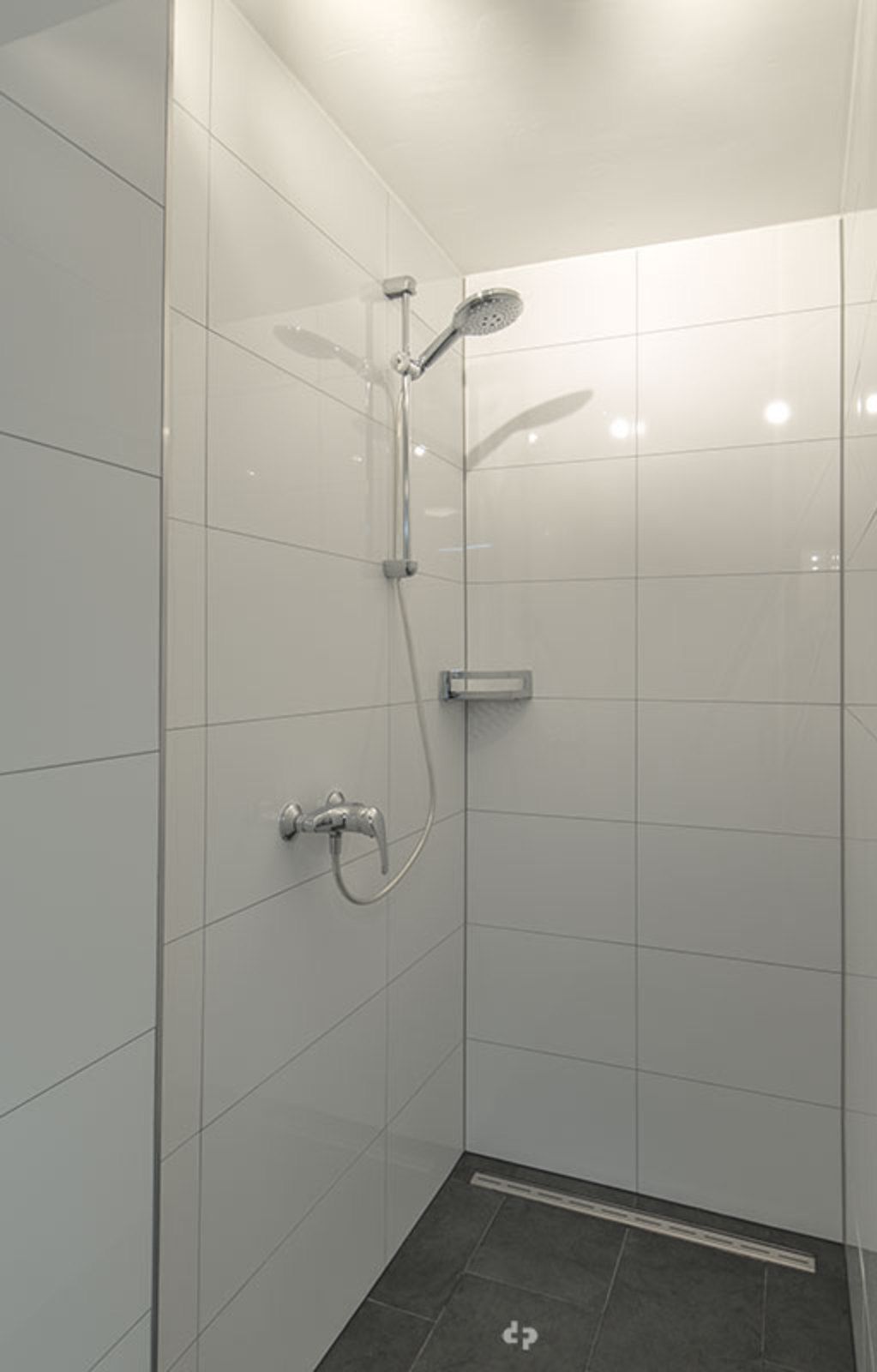Douche, sèche-cheveux
