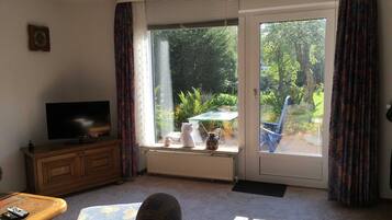 Fernseher, Kamin