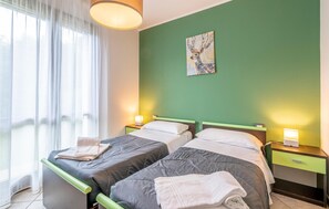 2 slaapkamers, beddengoed
