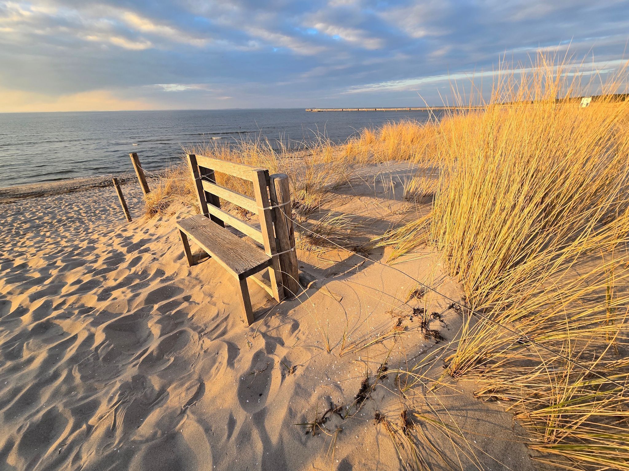 Tæt på stranden