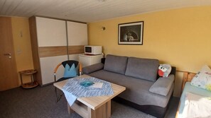 TV - Room right - private rental Maluche (Magdeburg)