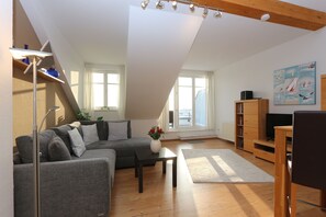 TV - Residence Bellevue Fewo 38 - Fewo.cc Herrmann - Whg.38, 2 rooms, Zinnowitz (Zinnowitz)