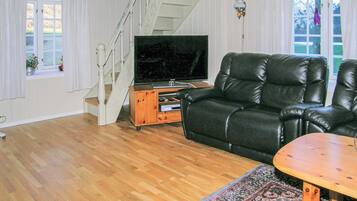 Fernseher, Kamin, DVD-Player