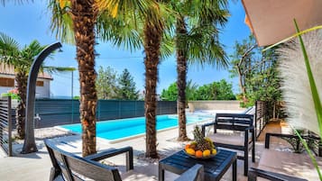 Piscine chauffée