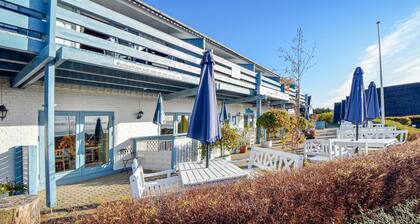 Lovely home in Knebel with swimming pool