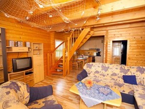 Fernseher, Kamin