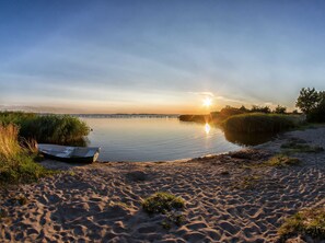 Tæt på stranden