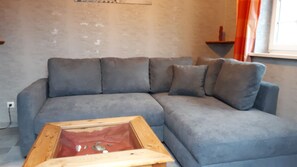 Fernseher, Kamin