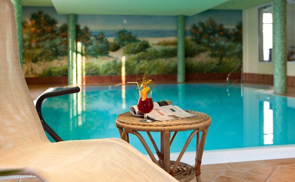 Indoor pool, a heated pool