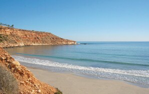 Vlak bij het strand, vissen